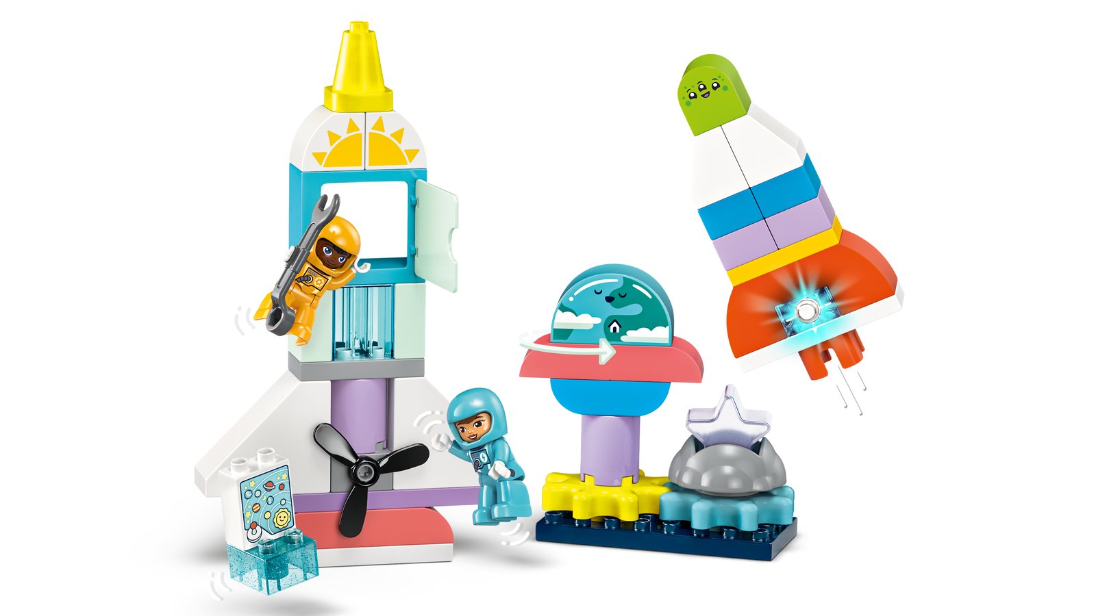 LEGO 10422 LEGO® DUPLO 10422 - 3-in-1-Spaceshuttle für viele Abenteuer – Detailansicht 3
