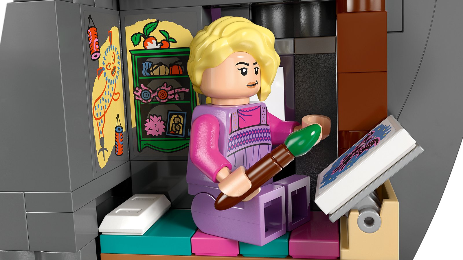 LEGO 76467 LEGO® Harry Potter™ 76467: Luna Lovegoods Haus – Detailansicht 5
