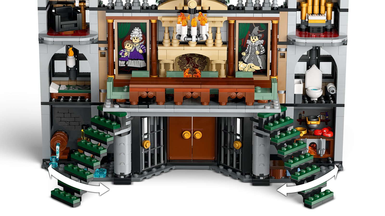 LEGO 76453 LEGO® Harry Potter™ 76453: Landsitz der Familie Malfoy – Detailansicht 3