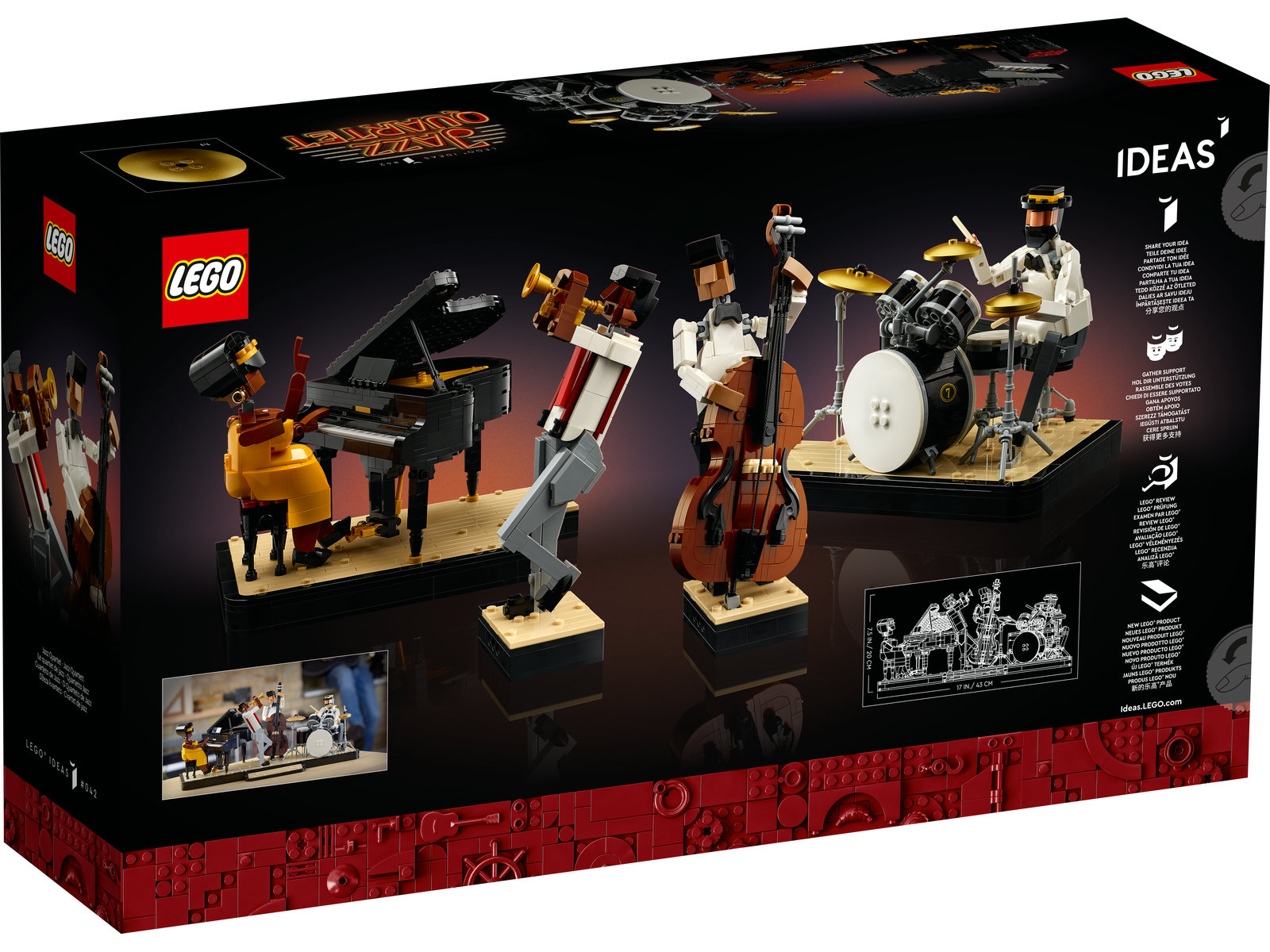 LEGO® Ideas 21334 - Jazz-Quartett