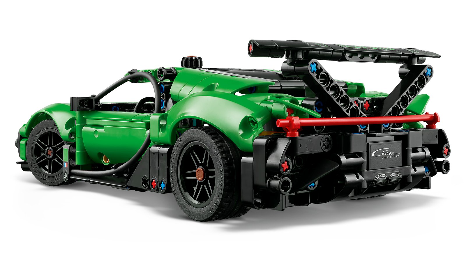 LEGO 42241 LEGO® Technic 42241 - Grüner Bugatti Chiron Pur Sport Hypersportwagen – Detailansicht 3
