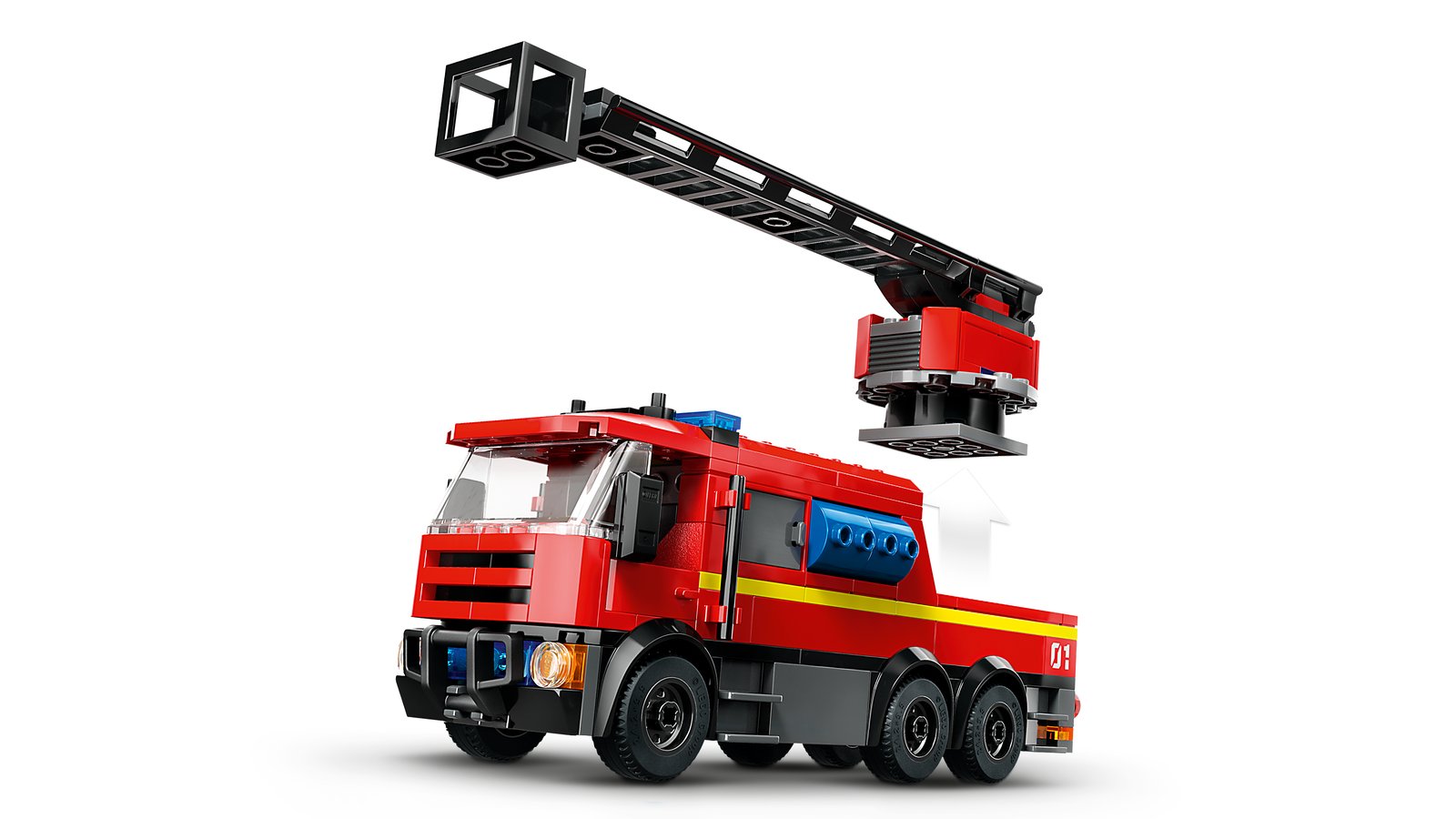 LEGO 60414 LEGO® City 60414 - Feuerwehrstation mit Drehleiterfahrzeug – Detailansicht 4