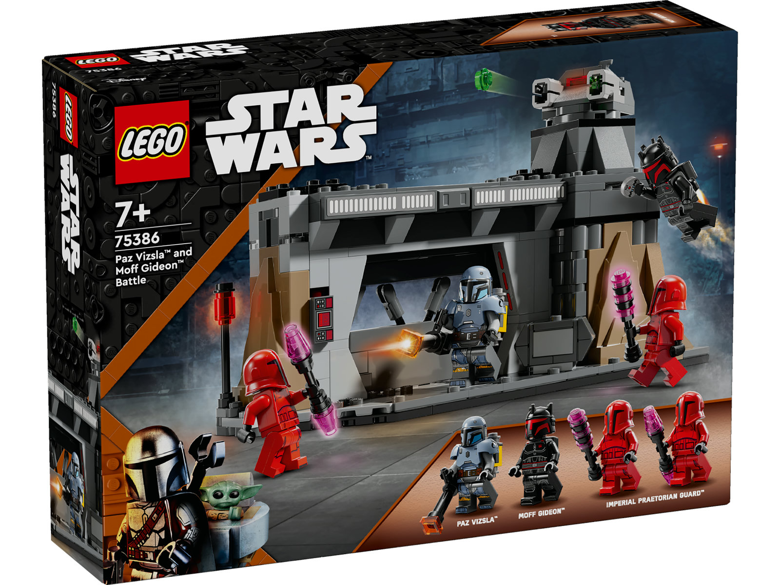 LEGO® Star Wars™ 75386 - Duell zwischen Paz Vizsla™ und Moff Gideon™