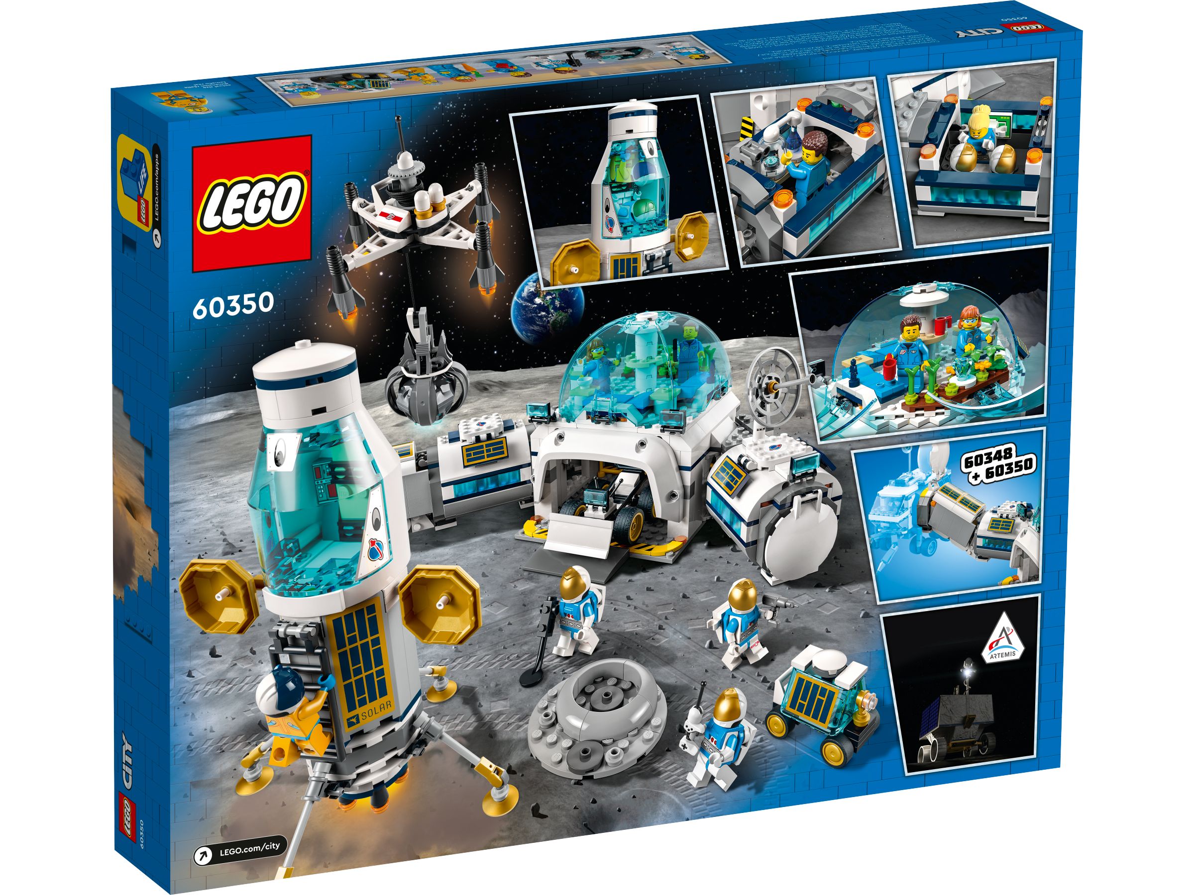 LEGO® City 60350 - Mond-Forschungsbasis - Box Back