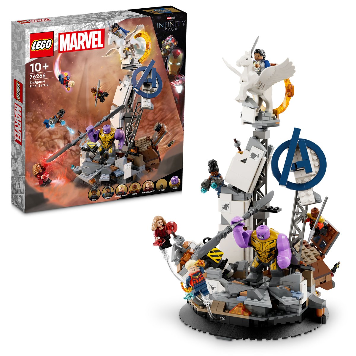 LEGO 76266 LEGO® Marvel 76266 - Endgame – Letztes Kräftemessen – Box & Produkt