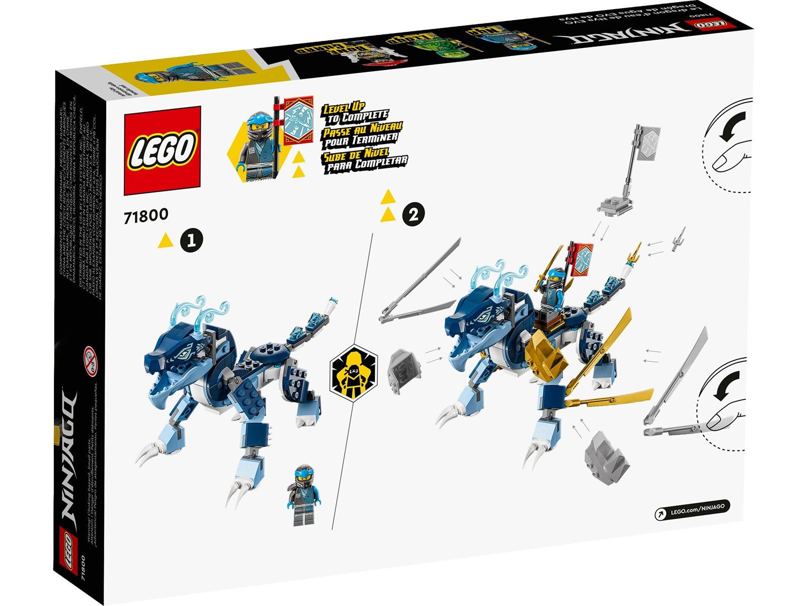 ninjago lego wasserdrache