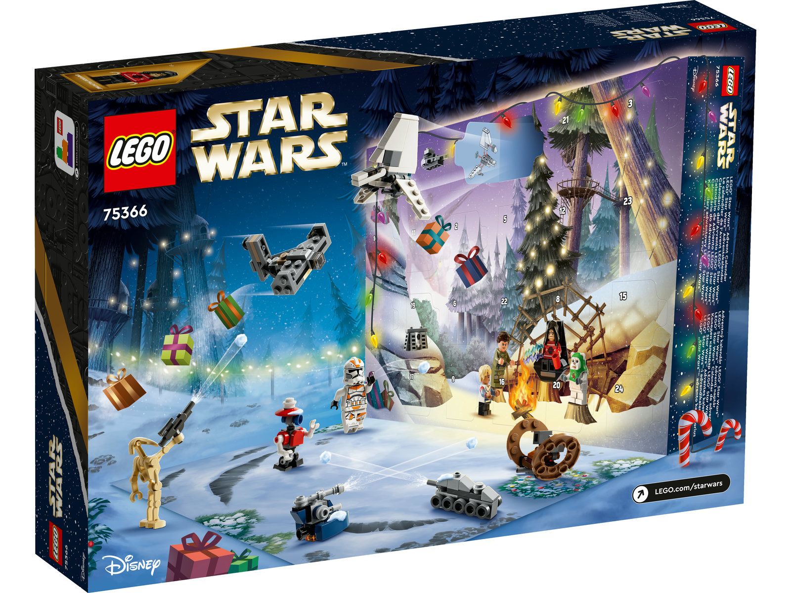 LEGO 75366 Star Wars Adventskalender Star Wars VSR Spielwaren